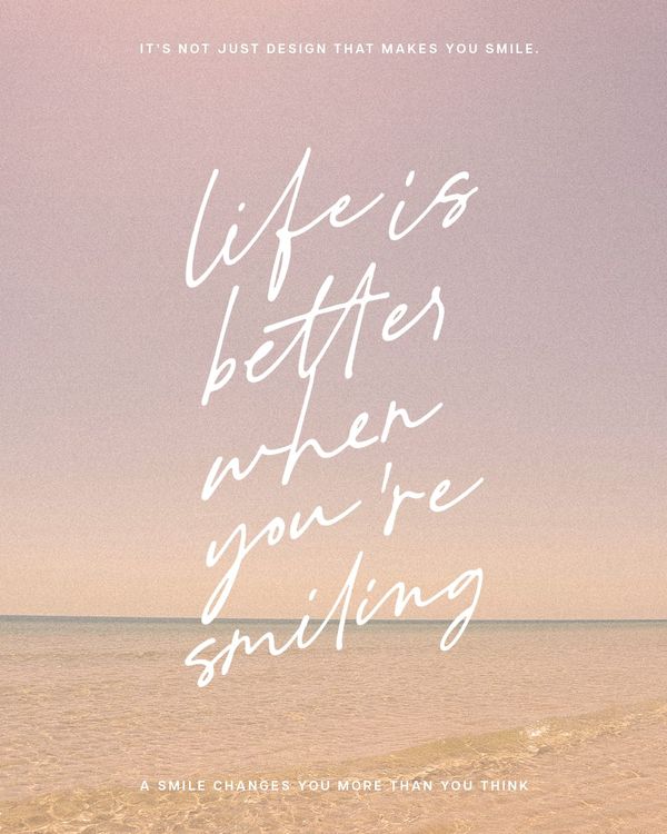 Life Is Better When You’re Smiling Poster, Abstract Glitch Collage Art Print, Modern Surreal Typography Design, Experimental Digital Wall Decor