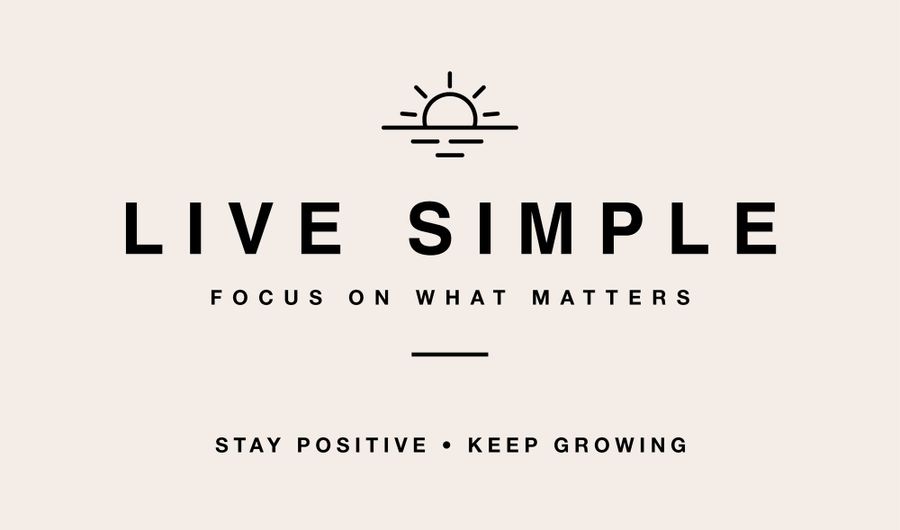 Live Simple