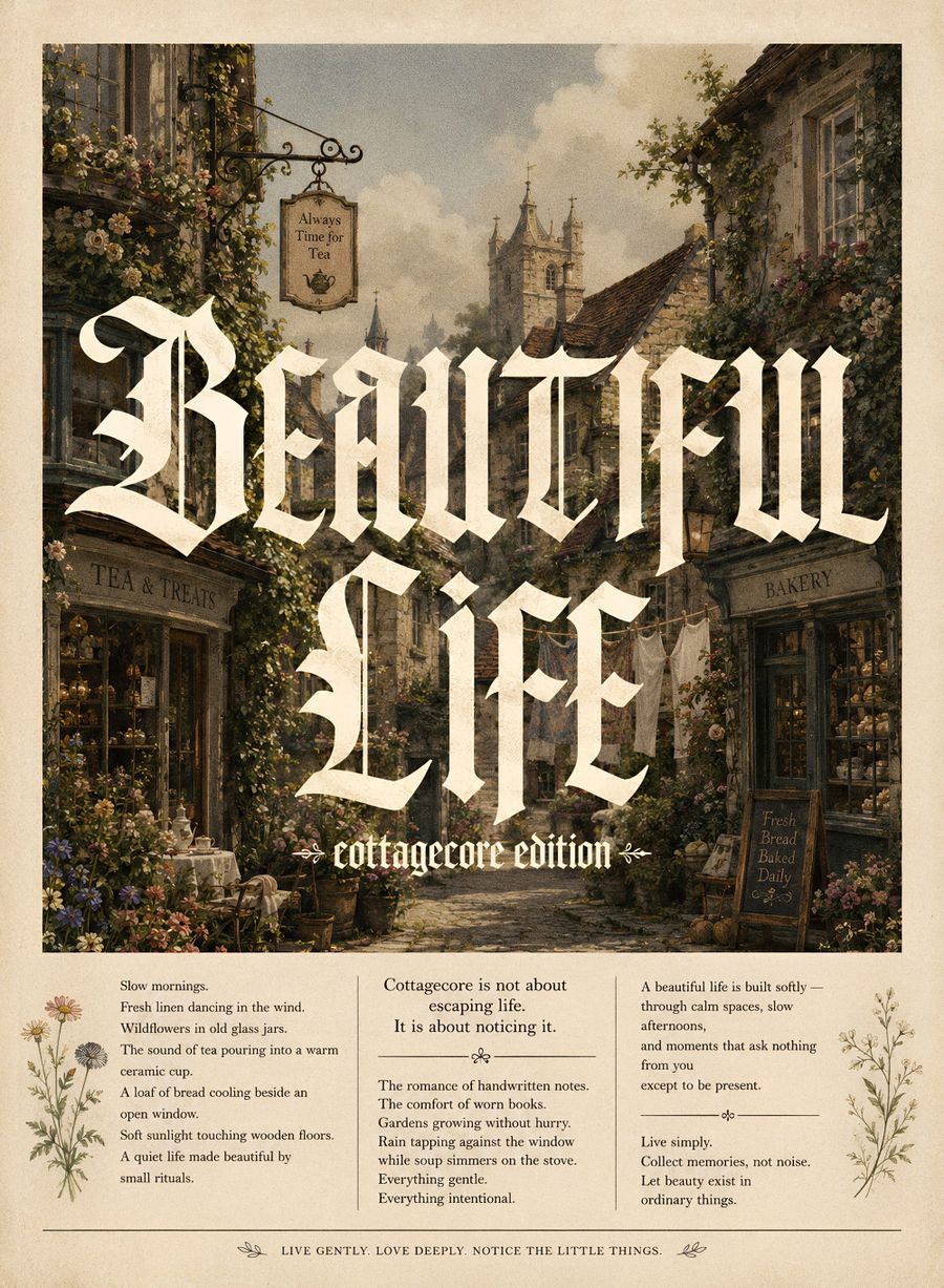Beautiful Life The Gentle Village