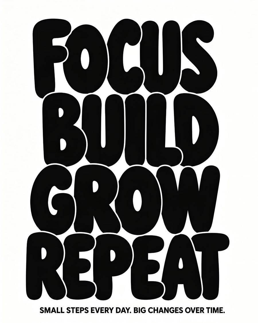Focus Build Grow Repeat