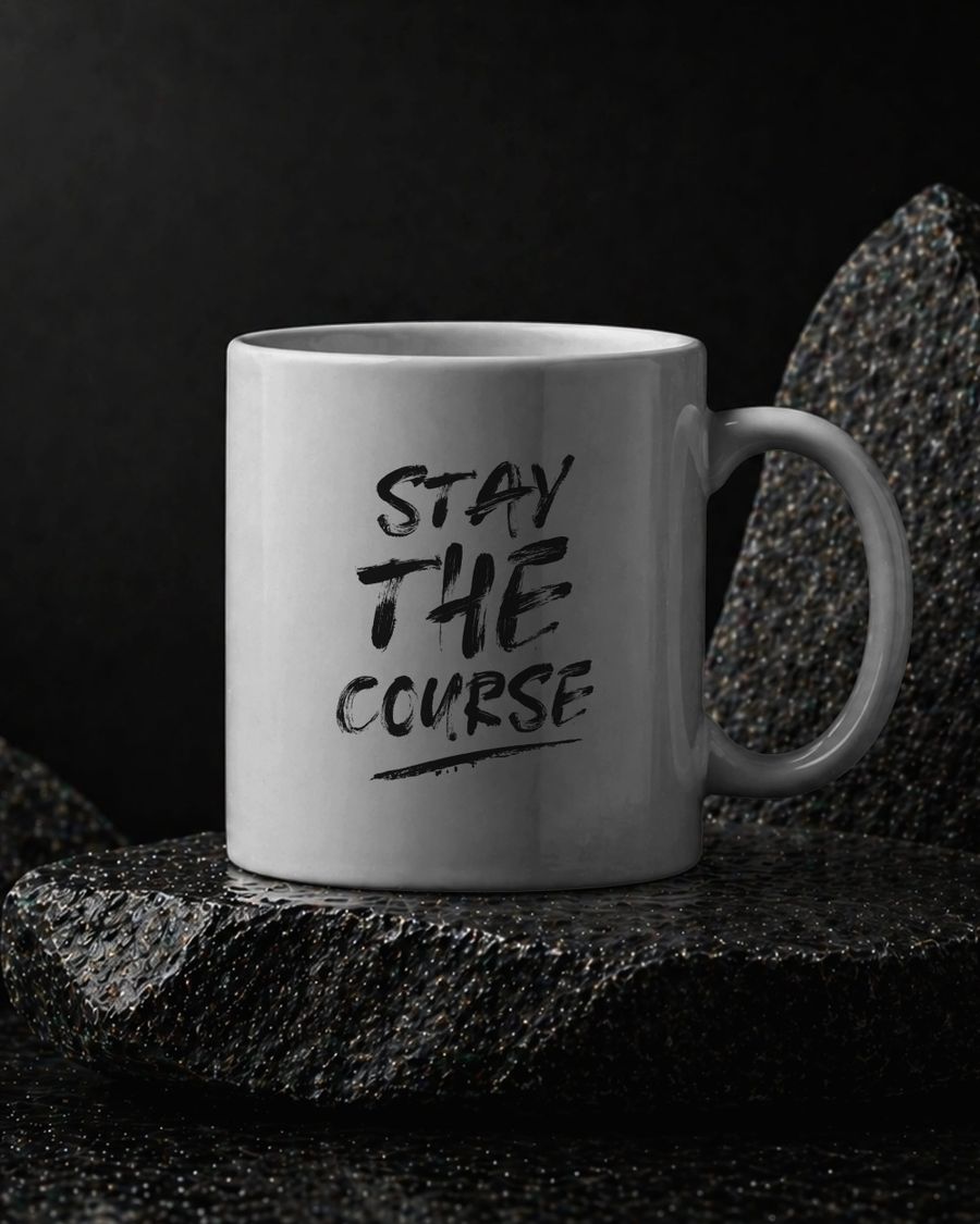 Minimal Coffee Mug Stone Mockup