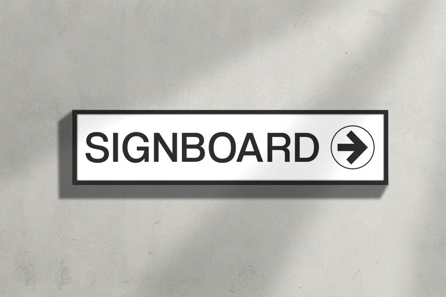 Signboard Mockup