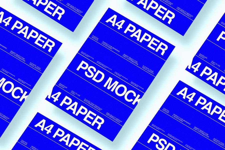 A4 Flyer Mockup