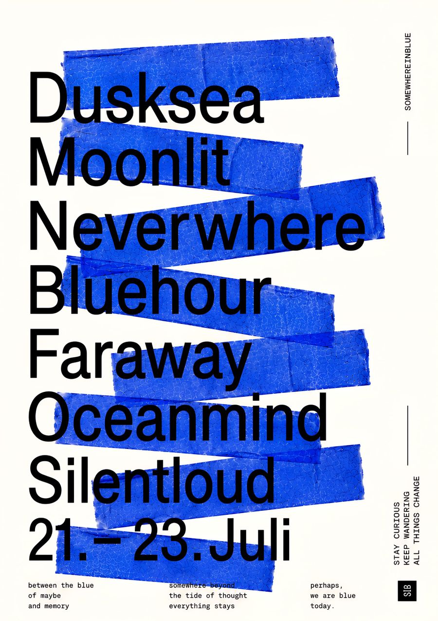 Blue Tape Poster