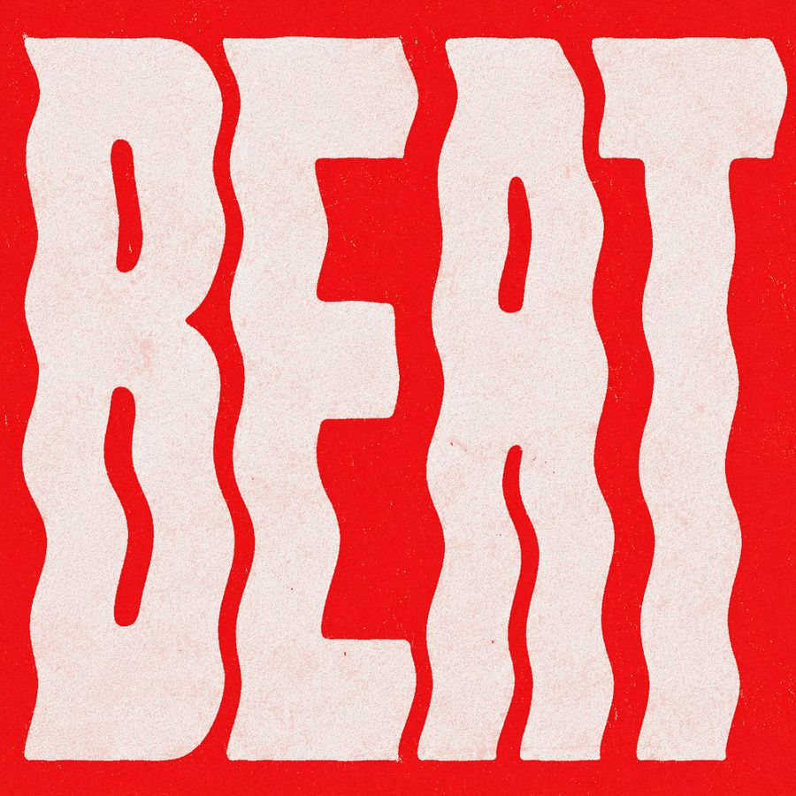 Psychedelic Beat Typography