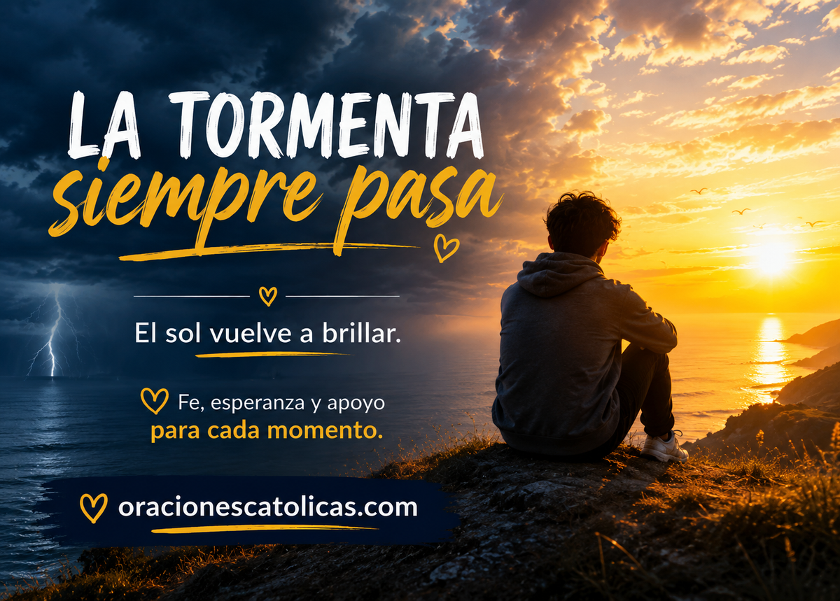 La tormenta siempre pasa: palabras de esperanza para tiempos difíciles 🌤️