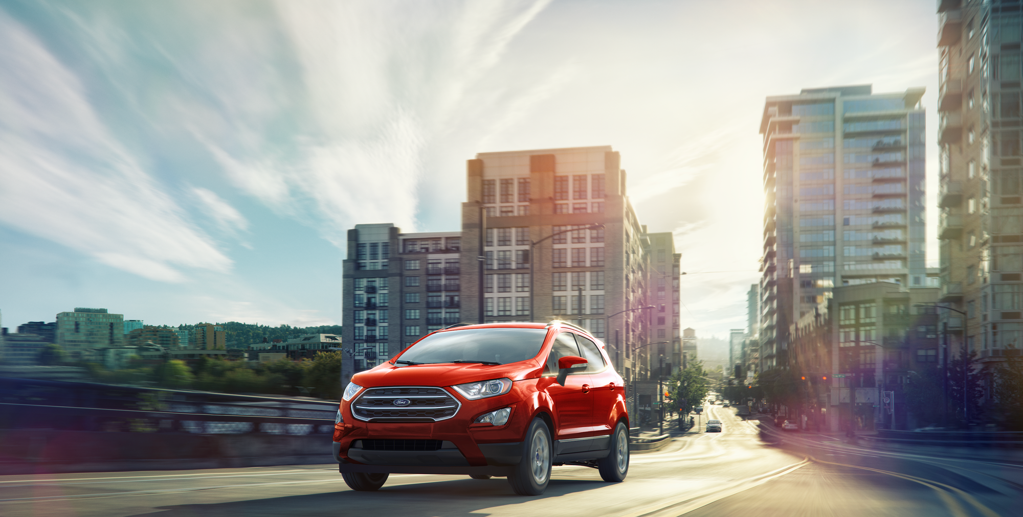 The 2013–2022 EcoSport crossover was another vehicle that was equipped with Ford's 1.0-liter EcoBoost I-3 engine.