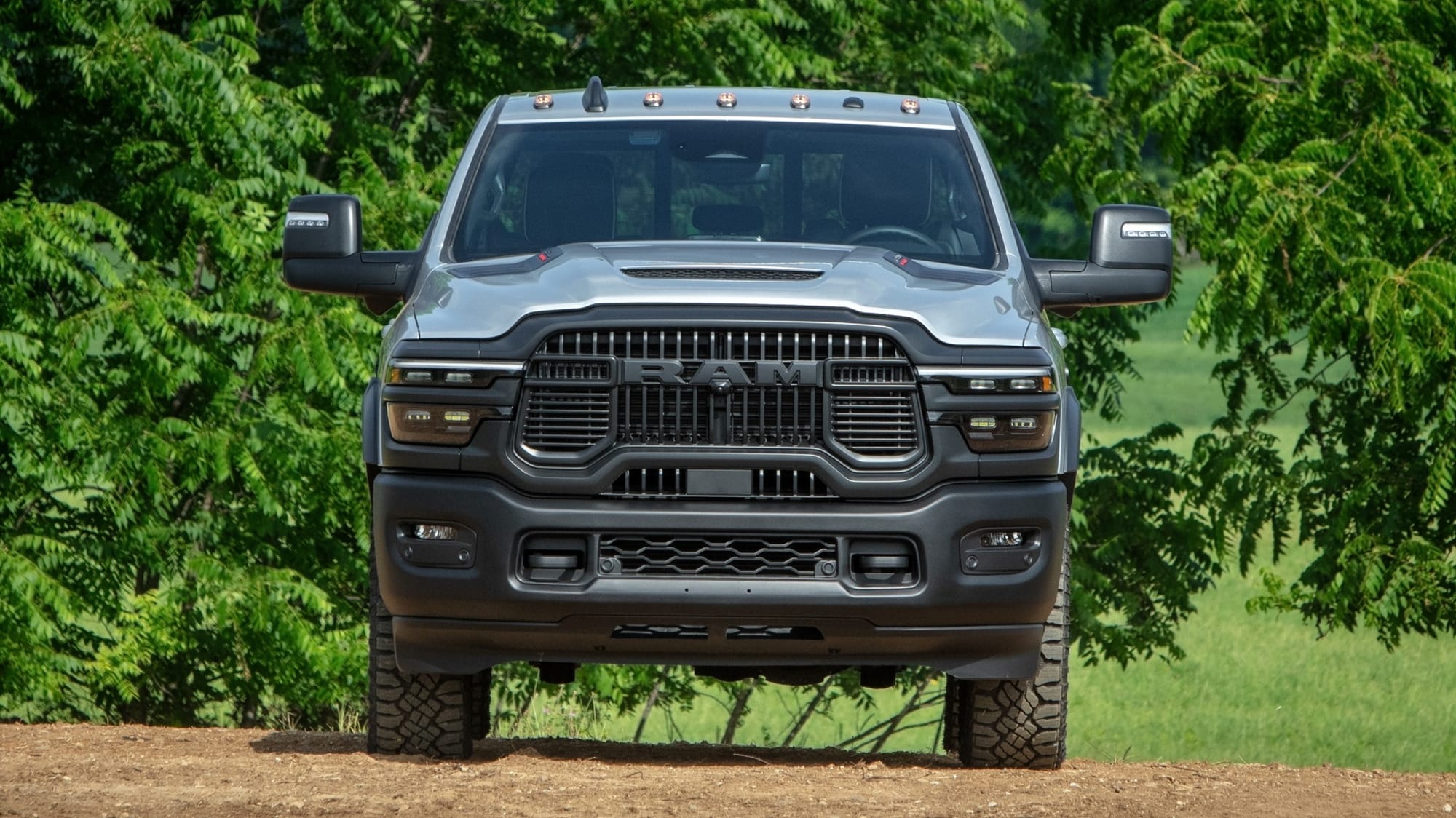 With over 1,000 lb-ft of torque on demand, the 2027 Ram 2500 Power Wagon Cummins can tow up to 19,630 pounds.