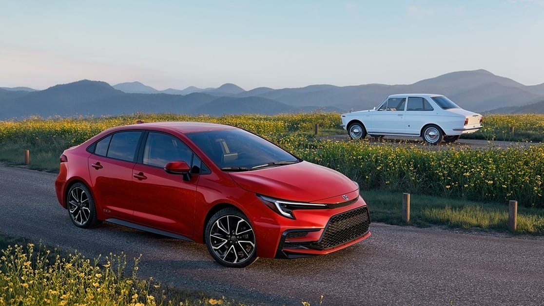 Although the Corolla only arrived in U.S. showrooms in 1968, the iconic Toyota compact has been on sale since 1966 in Japan.