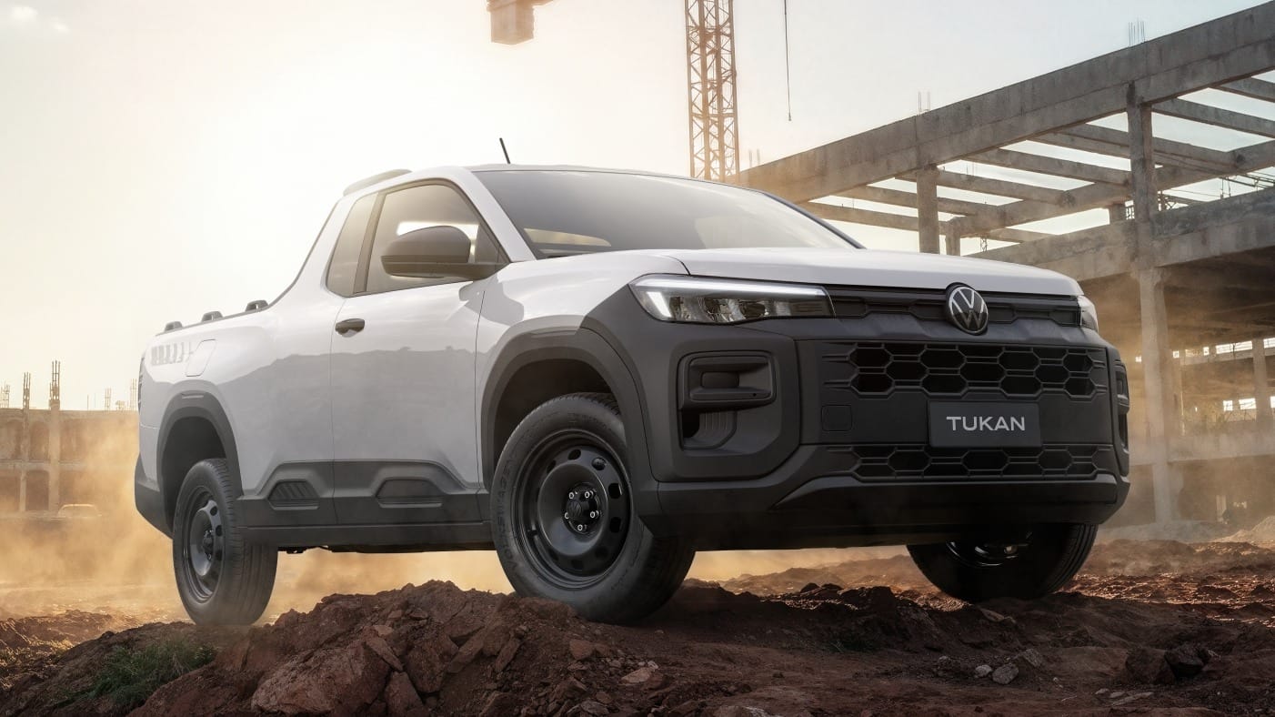 Unlike lifestyle compact pickups in the U.S., the Volkswagen Tukan is intended for real work.