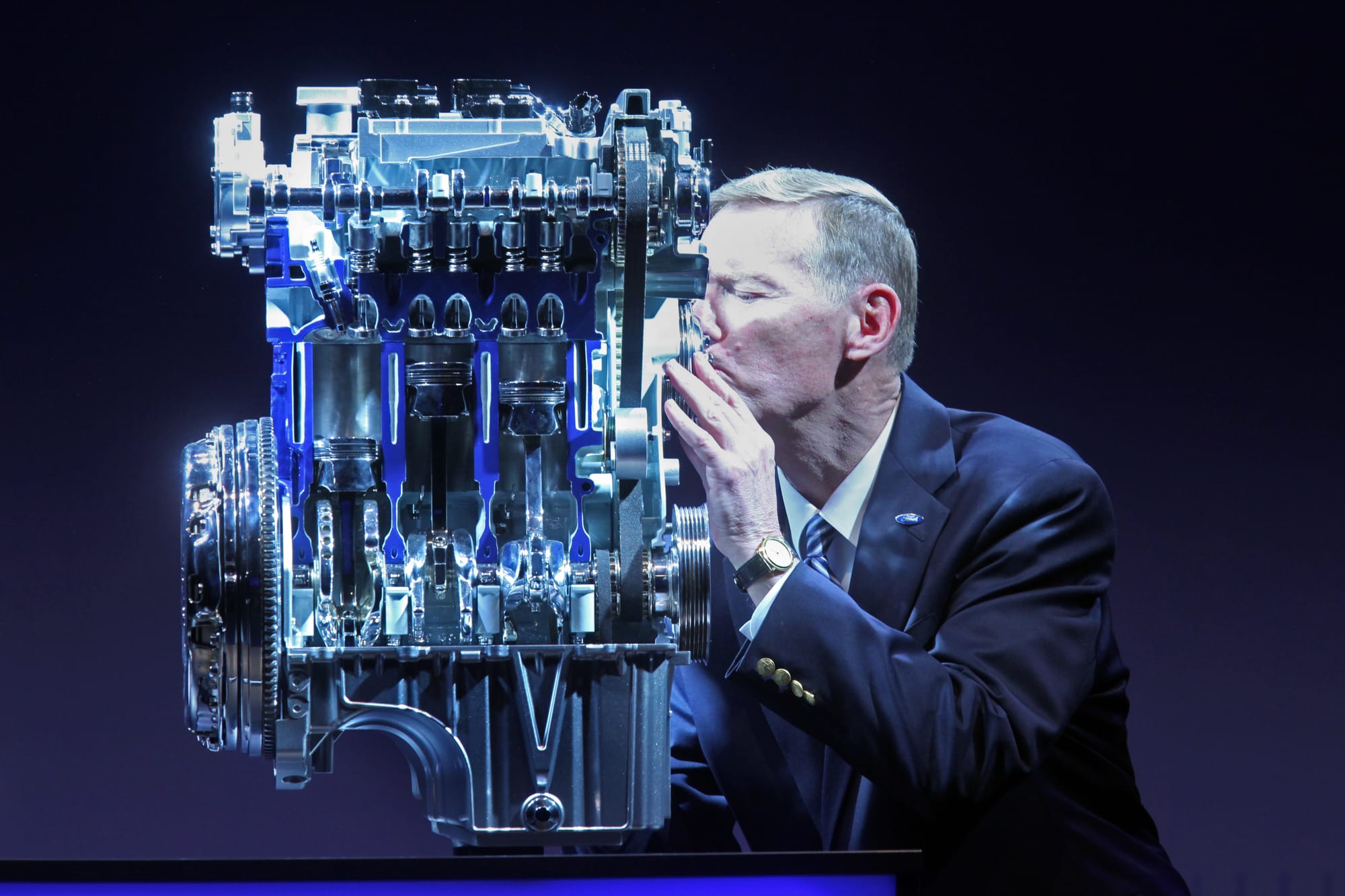 The development of the EcoBoost 1.0-liter I-3 came during Alan Mulally's run as Ford's CEO.