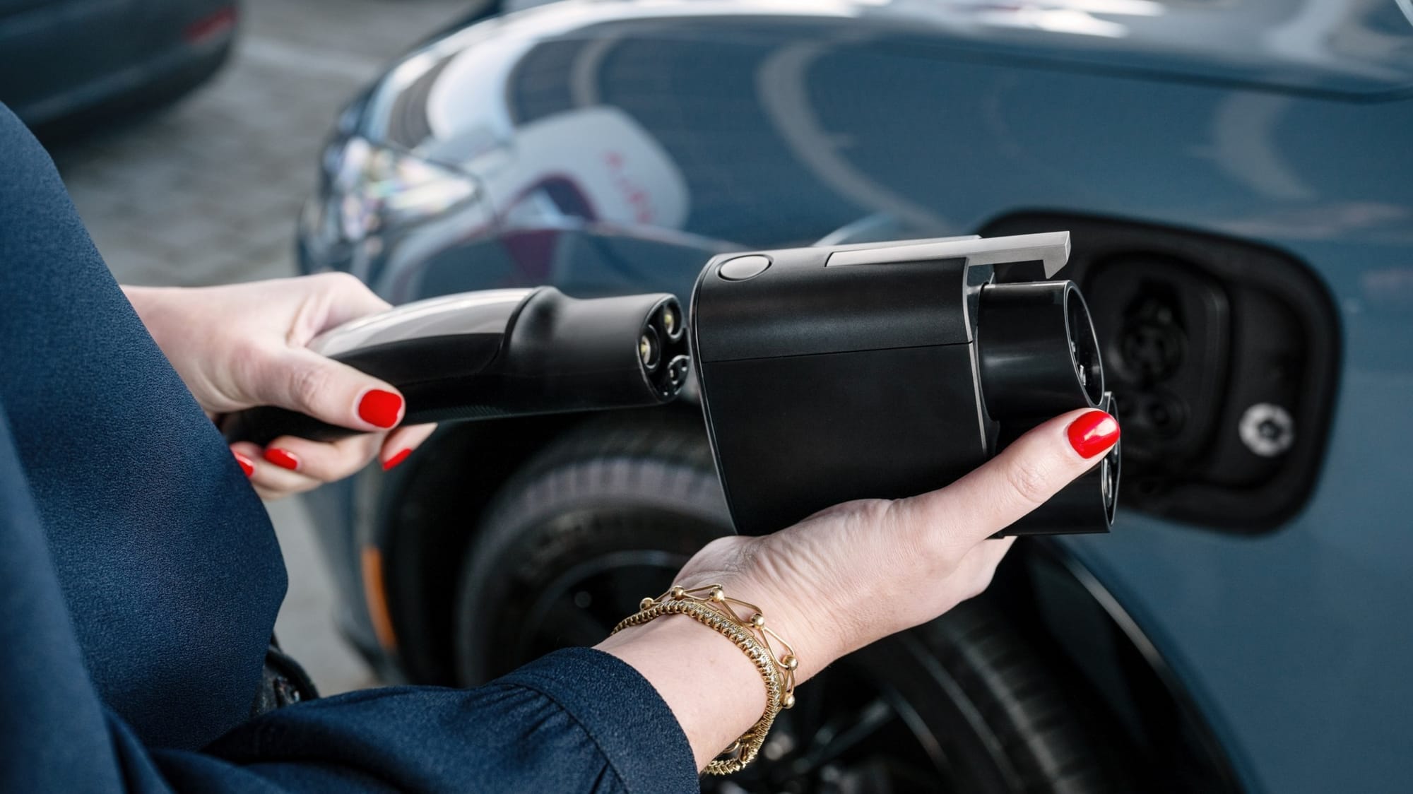 As NACS/Tesla ports become standard, older EVs using the J1772-CCS connector will need adapters that are widely available.