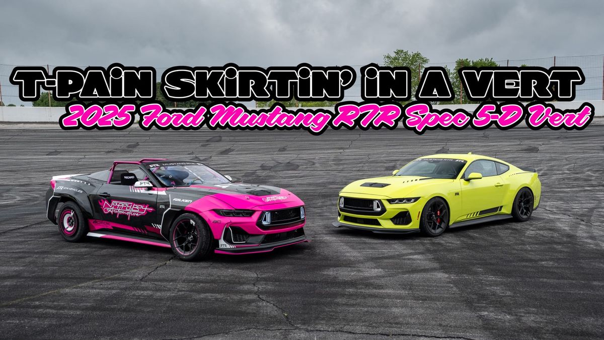 The Nappy Boy Automotive 2025 Ford Mustang RTR Convertible: T-Pain is Skirtin’ in a ‘Vert