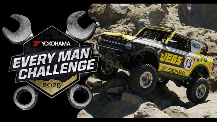 Yokohama Tire to Sponsor the 2025 King of the Hammers Every Man Challenge