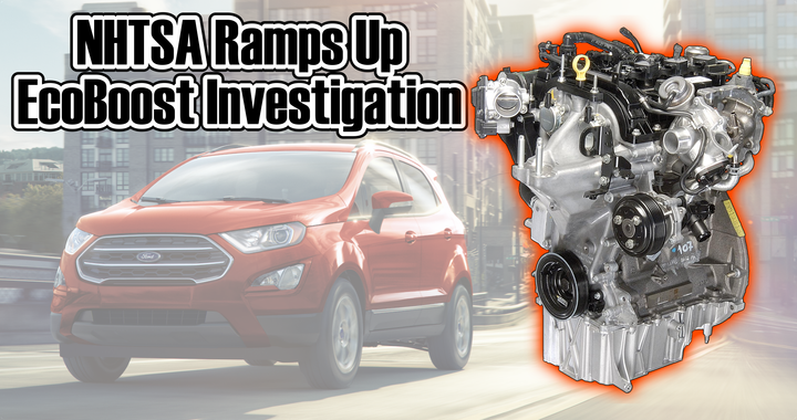 Ford is investigating the 1.0-liter Ecoboost Turbocharged I-3 engine over failures due to timing belt debris clogging the oil pump pickup filter.