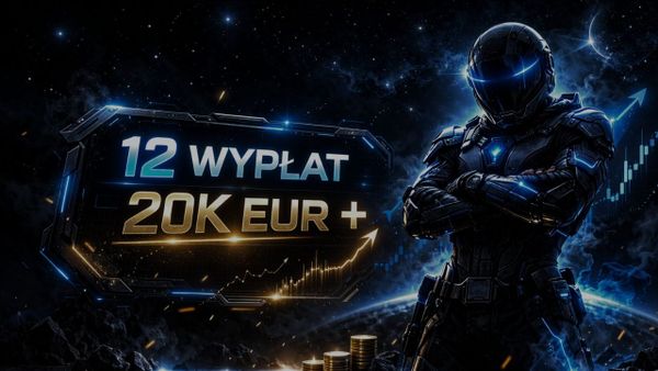 Sebastian z Fintokei: 12 wypłat, 20 000 euro i lekcje których nie znajdziesz w żadnym kursie.