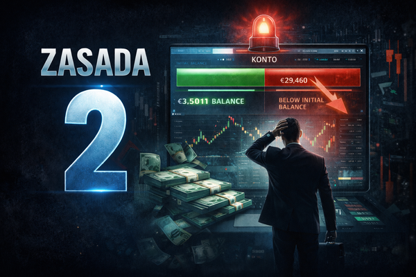 Nigdy nie pozwól, aby konto w zysku wróciło poniżej zera