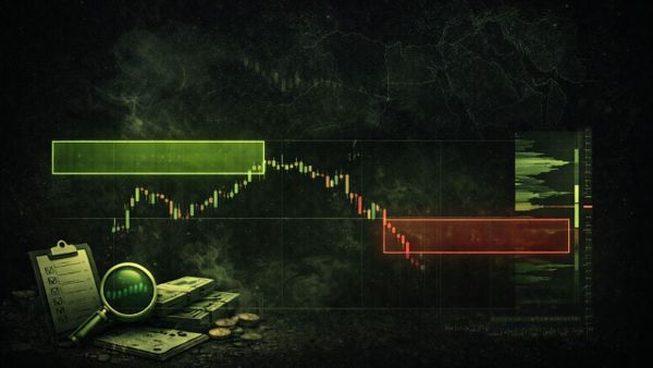 Dwie strefy, trzy tygodnie, jeden short. Jak mapa z Volume Profile i IBW opisała ruch FDAX