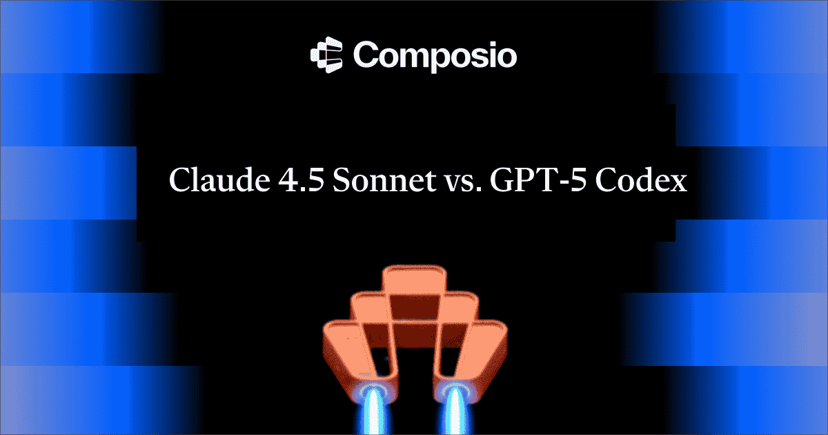 Claude Sonnet 4.5 vs. GPT-5 Codex: Best model for agentic coding