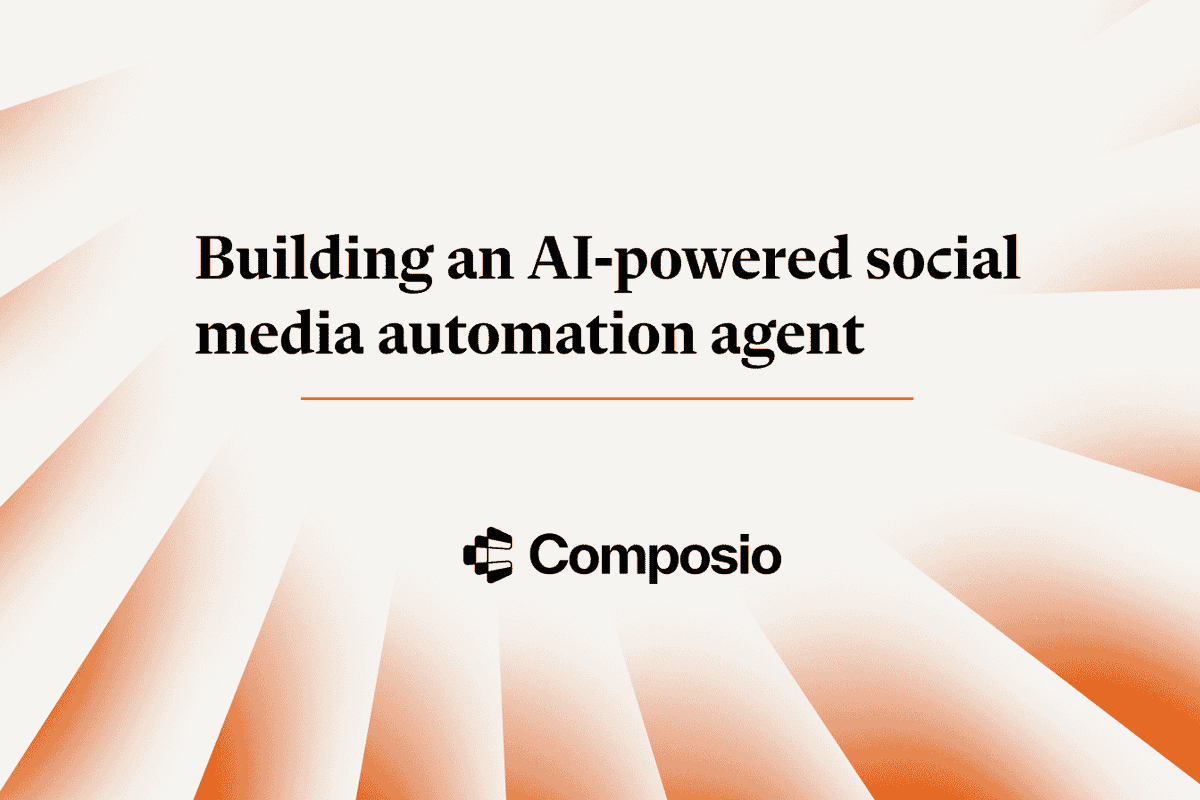 How to build a social media automation agent using Composio MCP and n8n