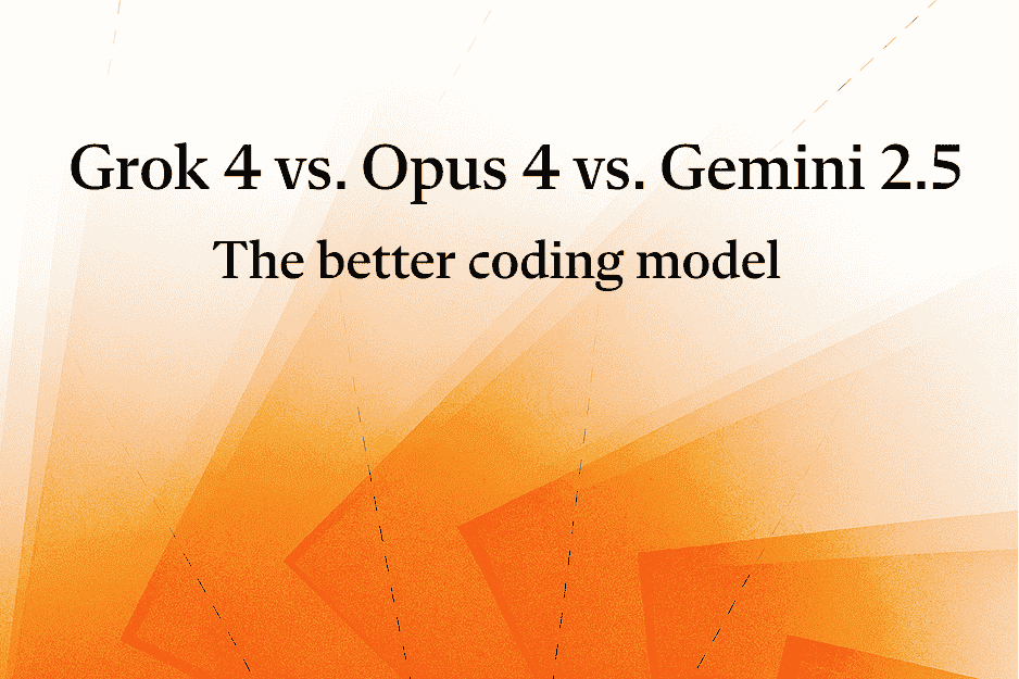 Grok 4 vs. Opus 4 vs. Gemini 2.5 pro