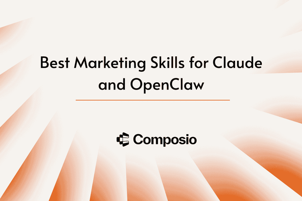 Best marekting skills for claude and openclaw