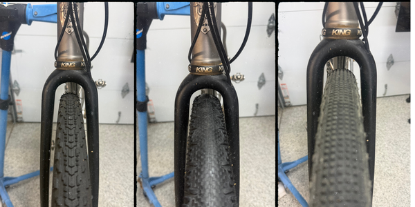 Gravel tires keep getting bigger, and MTB rubber is now part of the conversation