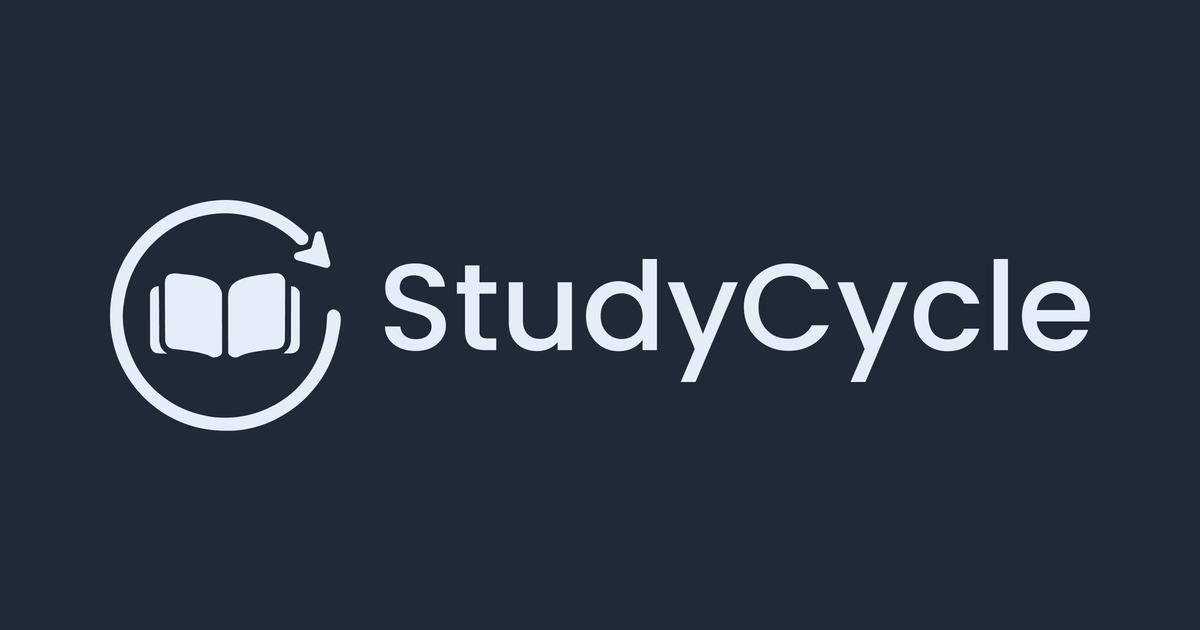 Introducing StudyCycle