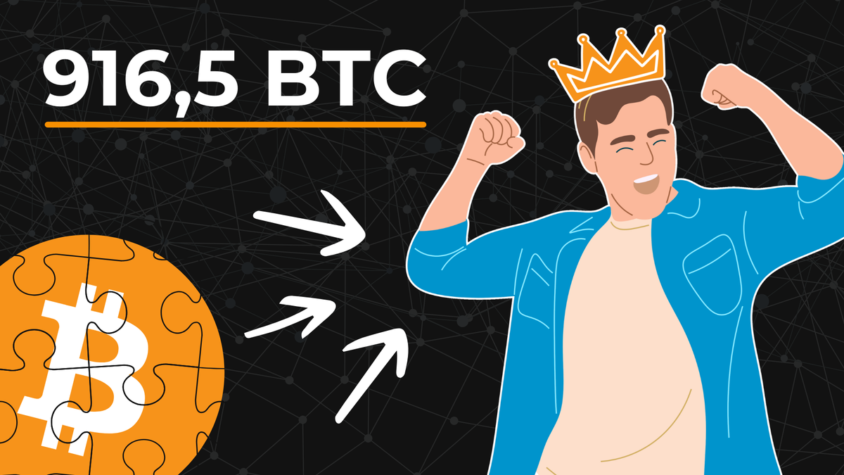 Gewinne 916,5 Bitcoin: Du musst nur dieses Rätsel lösen