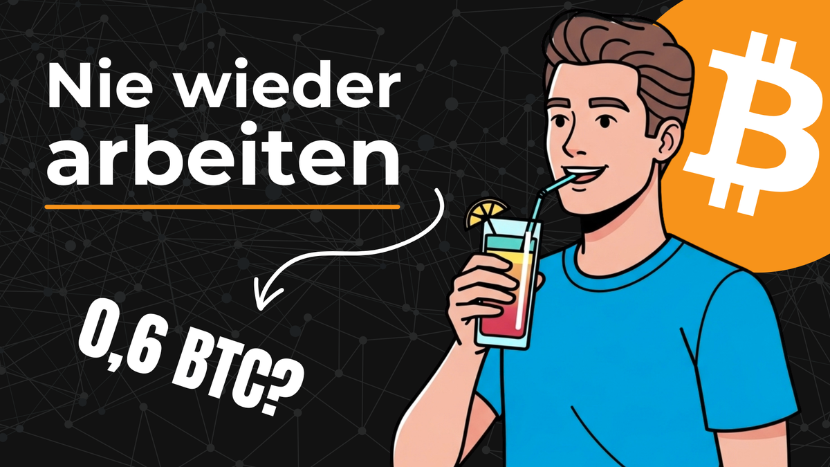 So viel Bitcoin brauchst du, um 2035 in Rente zu gehen