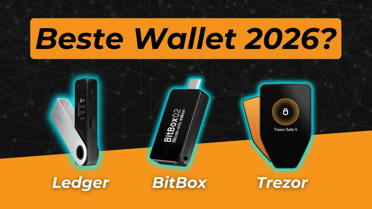 Der ultimative Bitcoin Hardware-Wallet Vergleich 2026: Ledger vs. BitBox vs. Trezor