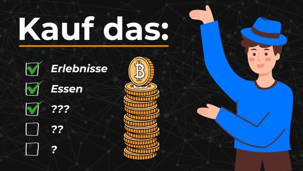 Sobald du 0,5 Bitcoin hast, solltest du diese 5 Dinge sofort kaufen