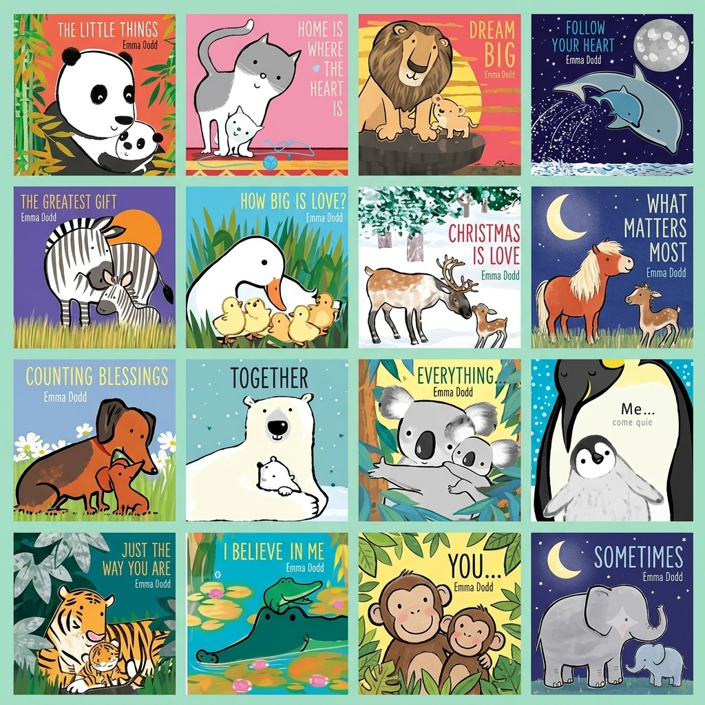 Emma Dodd Foil Books Series <엠마 도드 포일 픽처북 시리즈>