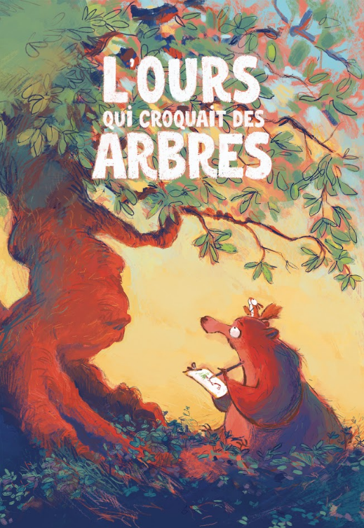 The Bear Who Nibbled Trees <나무를 그리는 곰>