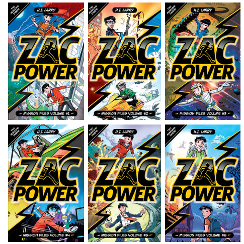 Zac Power <초등학생 잭의 이중생활>시리즈 x 6