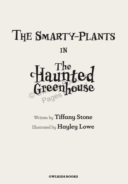 The Smarty Plants Haunted House <천재 식물과 유령의 집> 시리즈 x 3
