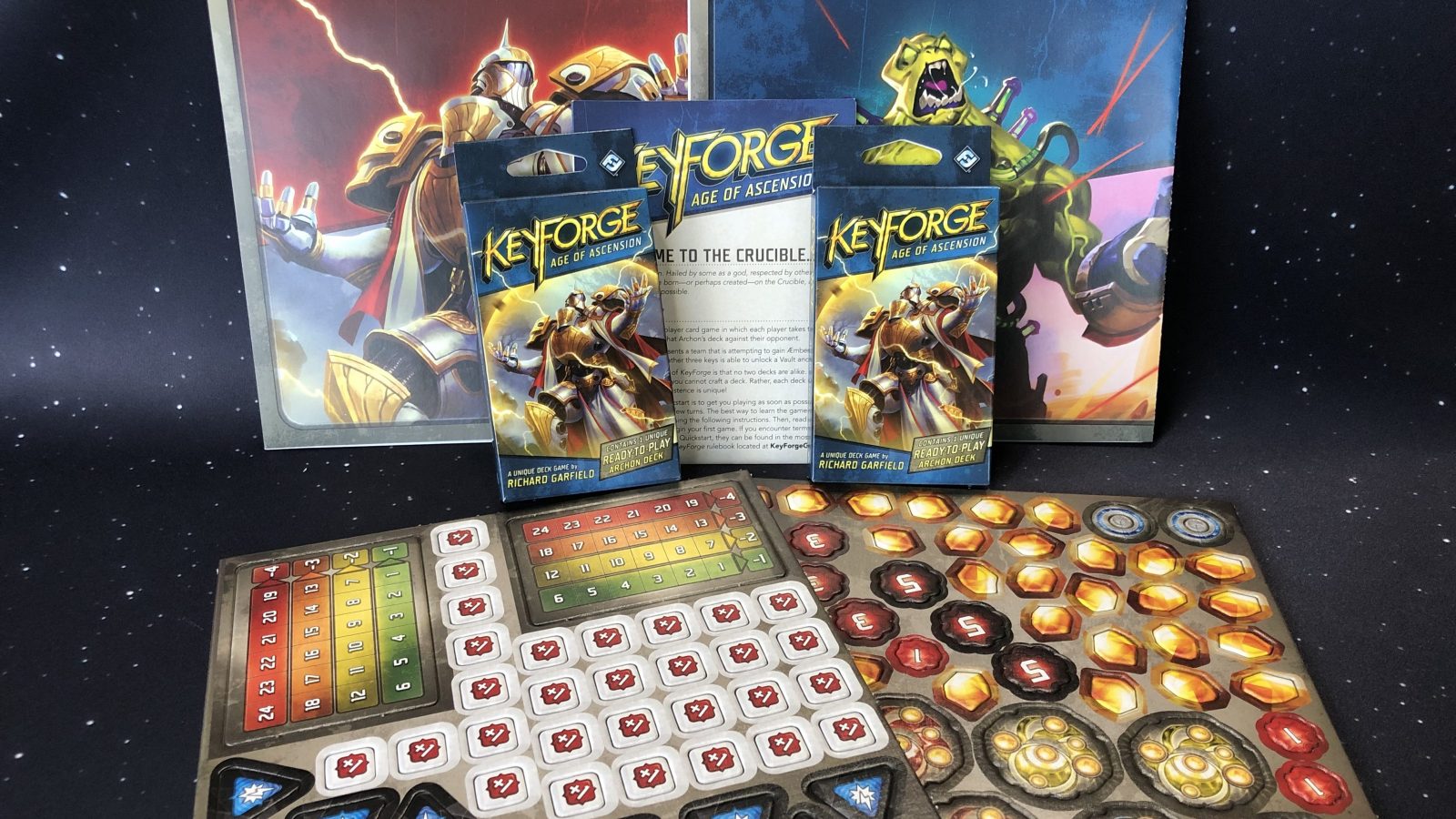 keyforge age of ascension booster box Amazon.com: Fantasy Flight Games KeyForge Age of Ascension 1 - Pack Archon Deck Display | Fast-Paced Card Game | Strategy Game for Adults and Teens | Ages 14+