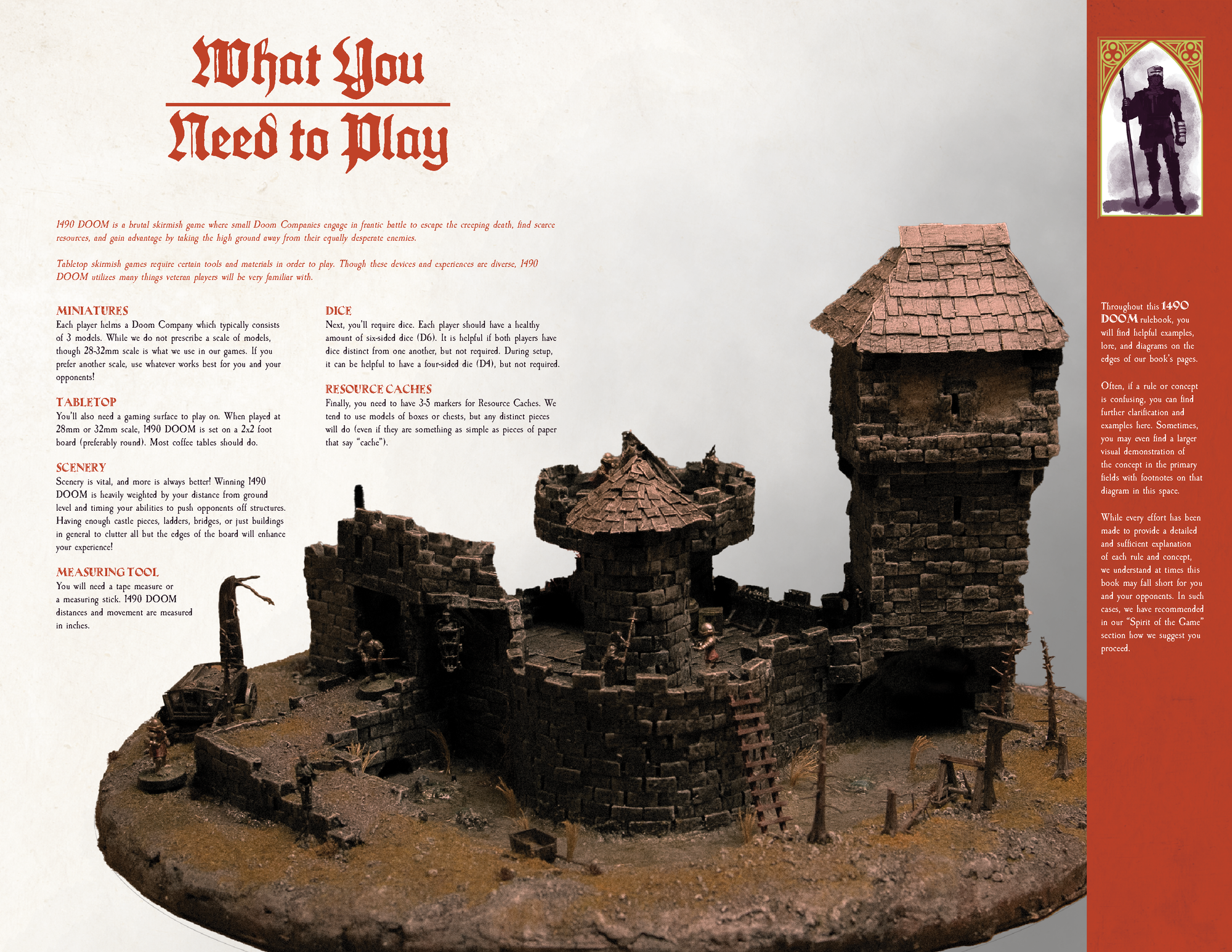 An image of a game board for 1490 Doom