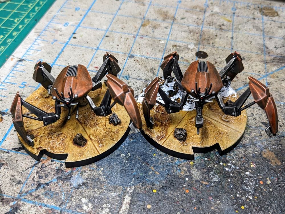 Learn to Paint: Crab Droids from Star Wars Legion