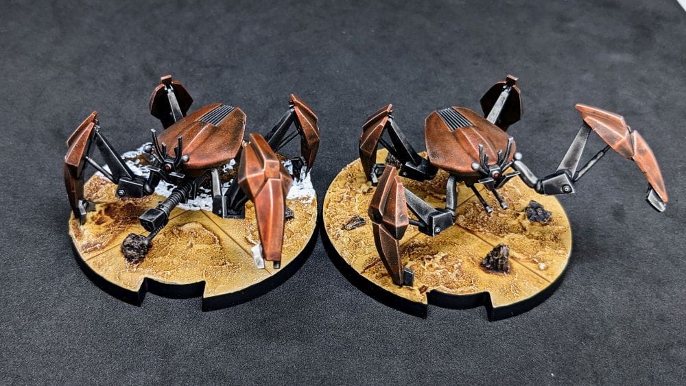 Learn to Paint: Crab Droids from Star Wars Legion