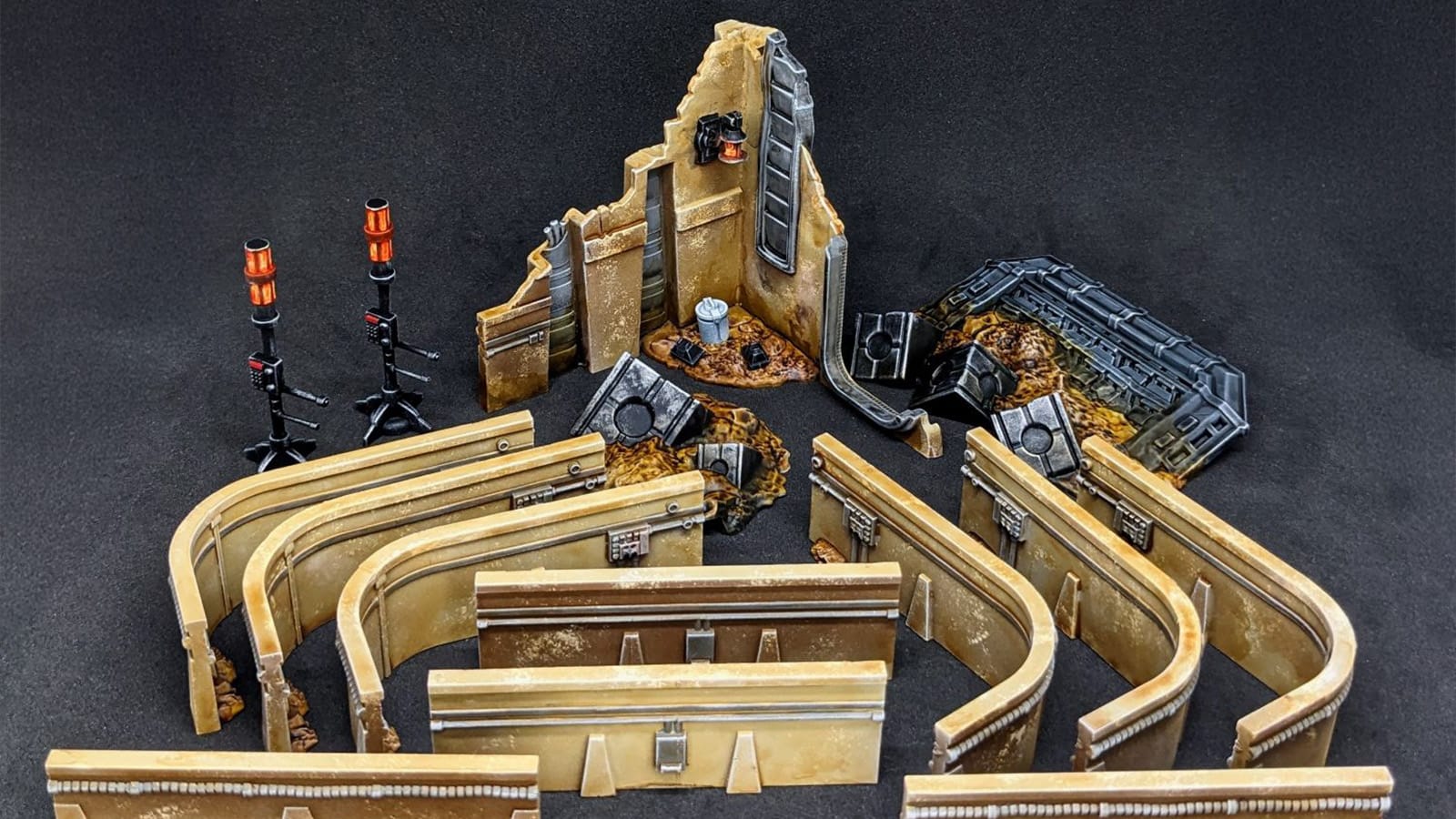 Learn to Paint: Outer Rim Battles Terrain Pack for Star Wars Legion