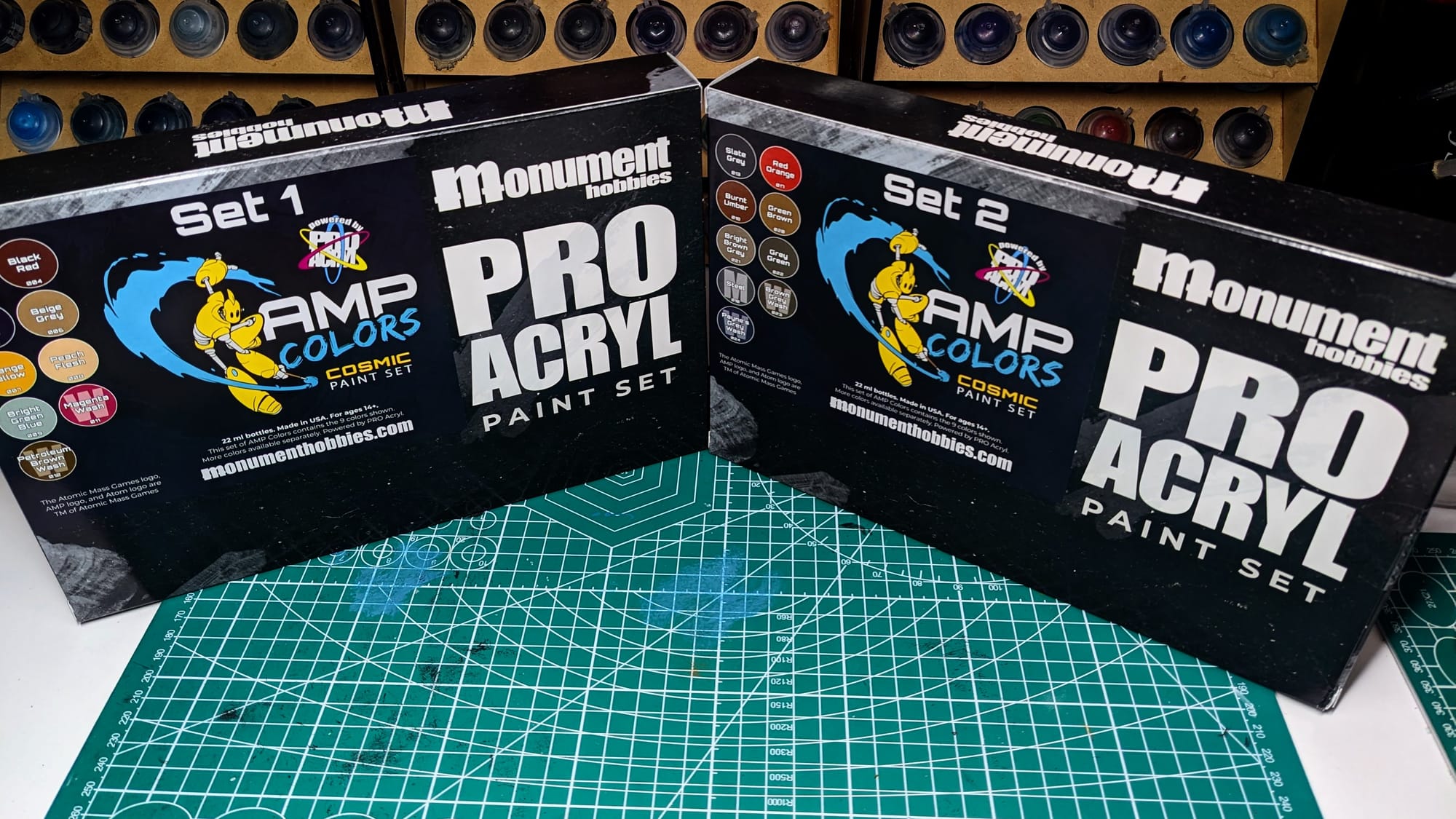 Monument Hobbies Pro Acryl AMP Colors Cosmic Sets #1 and #2 