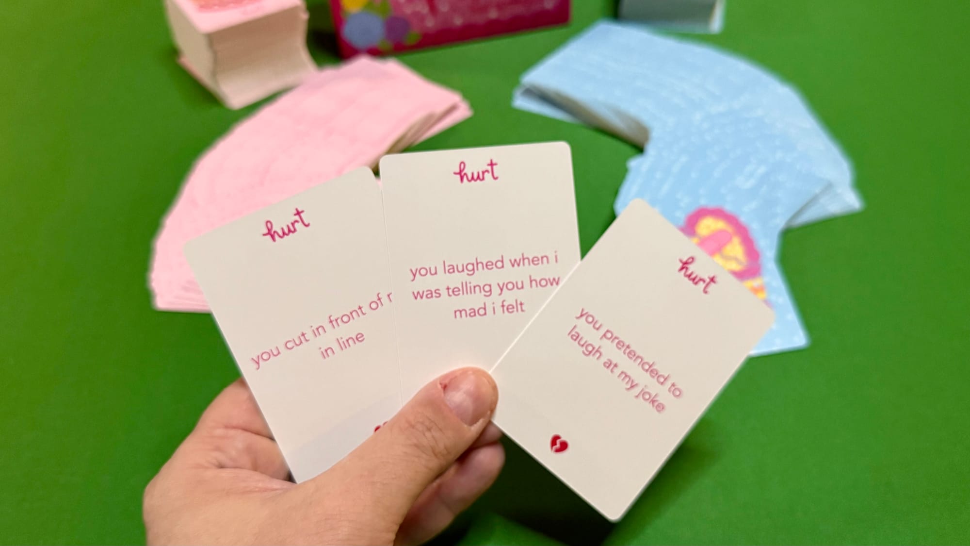 How were your feelings hurt?