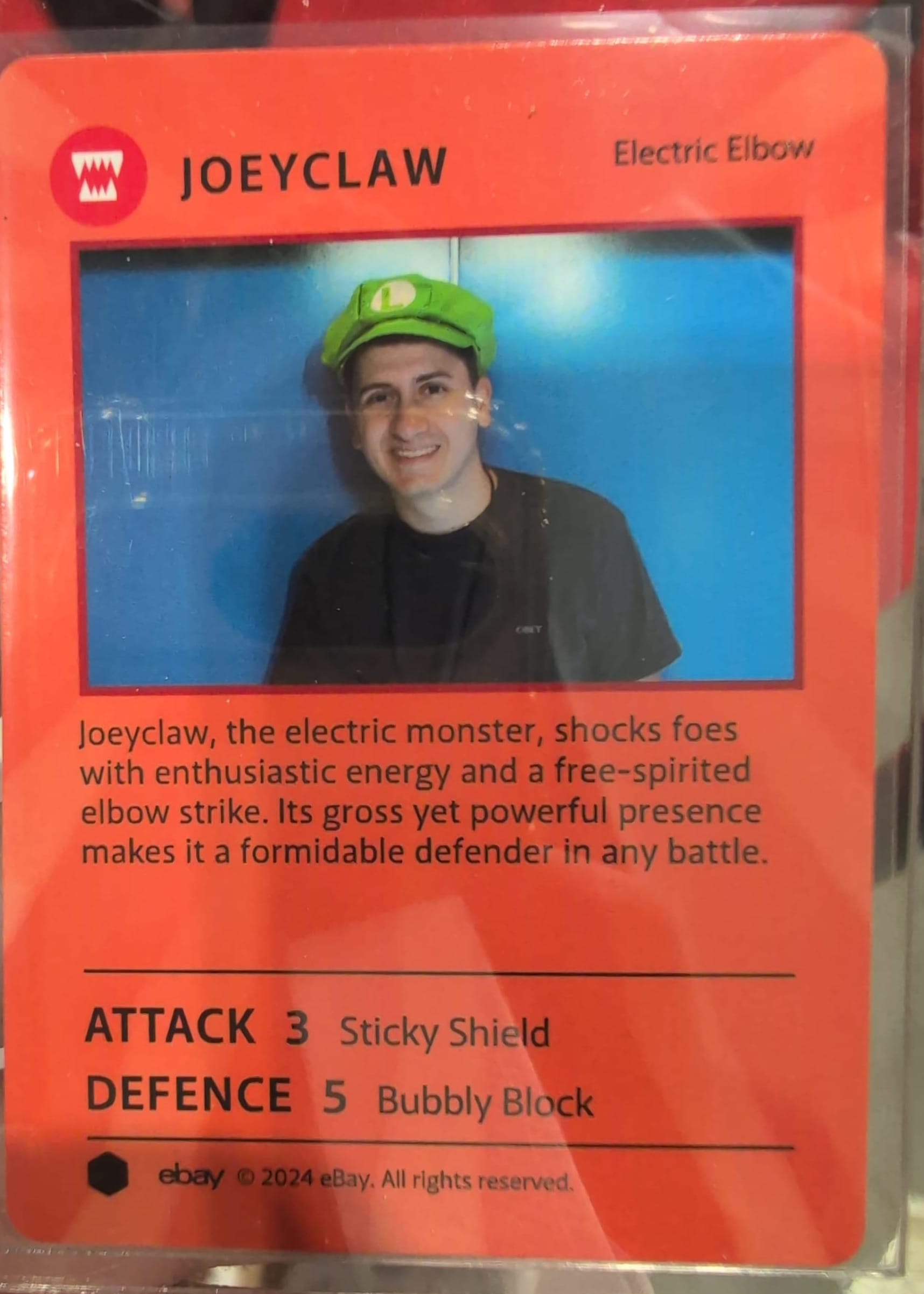 My friends always told me I had a gross yet powerful presence.