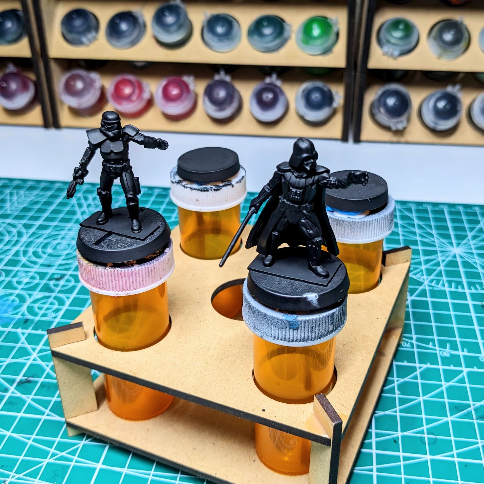 Darth Vader and Stormtooper Learn to Paint for Gaming Trend