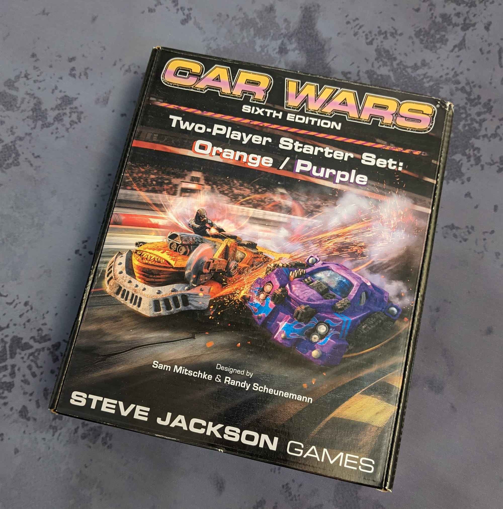 Car Wars: Sixth Edition Orange/Purple Starter Steve Jackson Games
