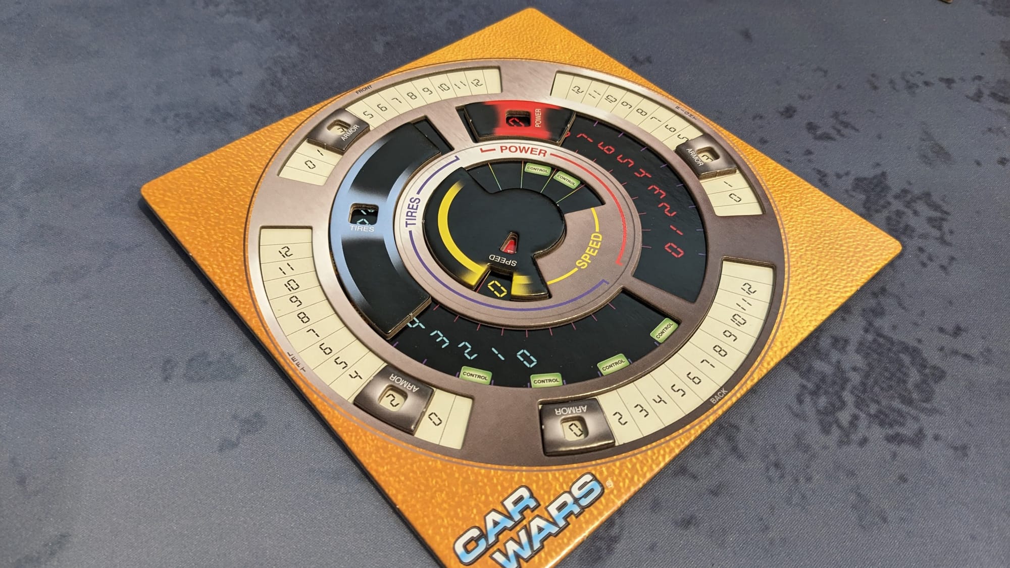 Car Wars: Sixth Edition Driver Dashboard