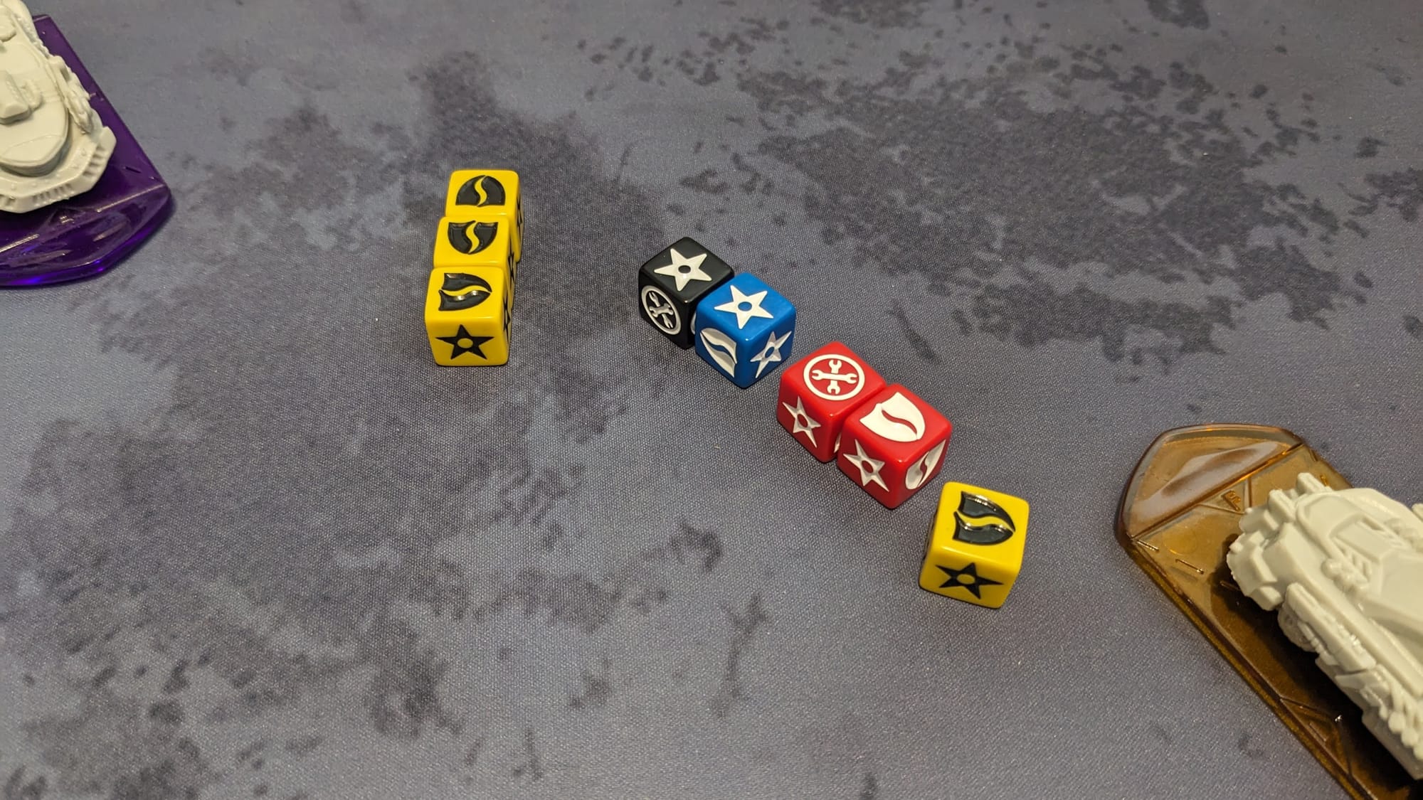 Car Wars Sixth Addition Dice Combat Rolling Defense Symbols