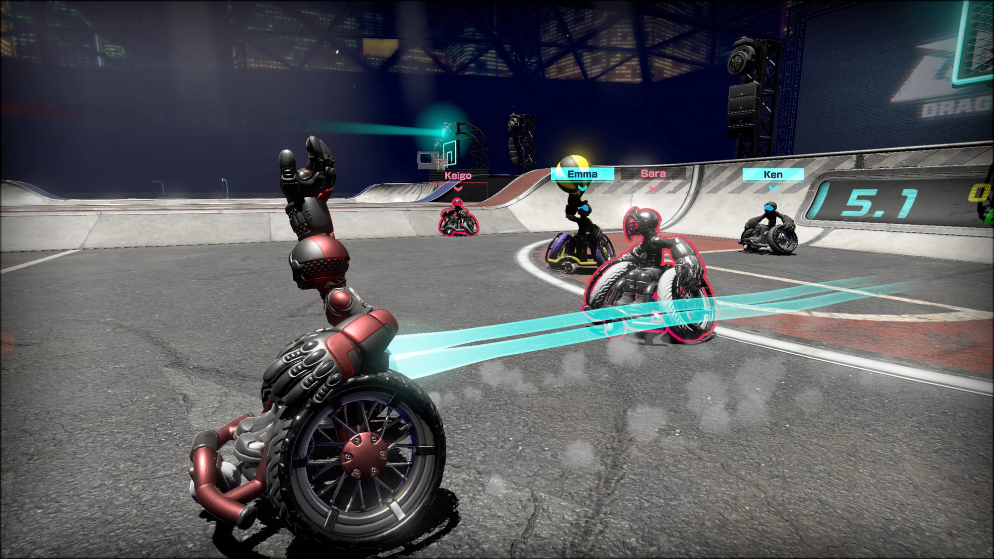drag x drive screenshot