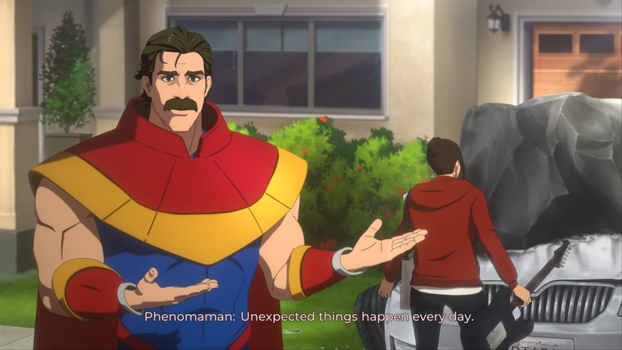 Phenomaman in a commercial for SDN.